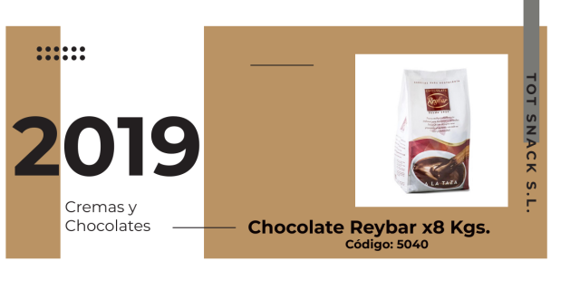 Chocolate REYBAR x8 Kgs